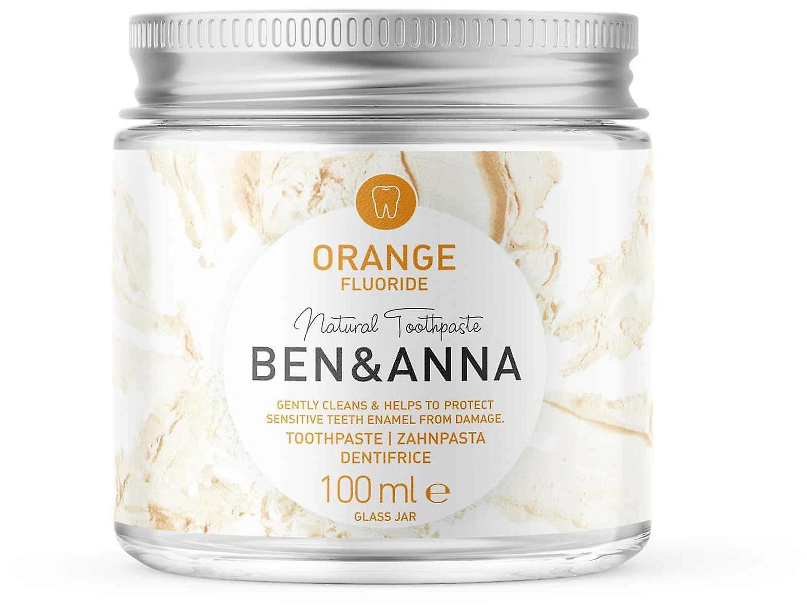 Ben & Anna Dentifricio al fluoro arancione 100ml