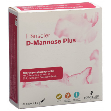 Hänseler D-Mannose Plus 30 x 4 g