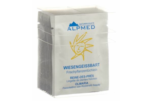 Alpmed salviette vegetali fresche barba di capra prato 13 pezzi