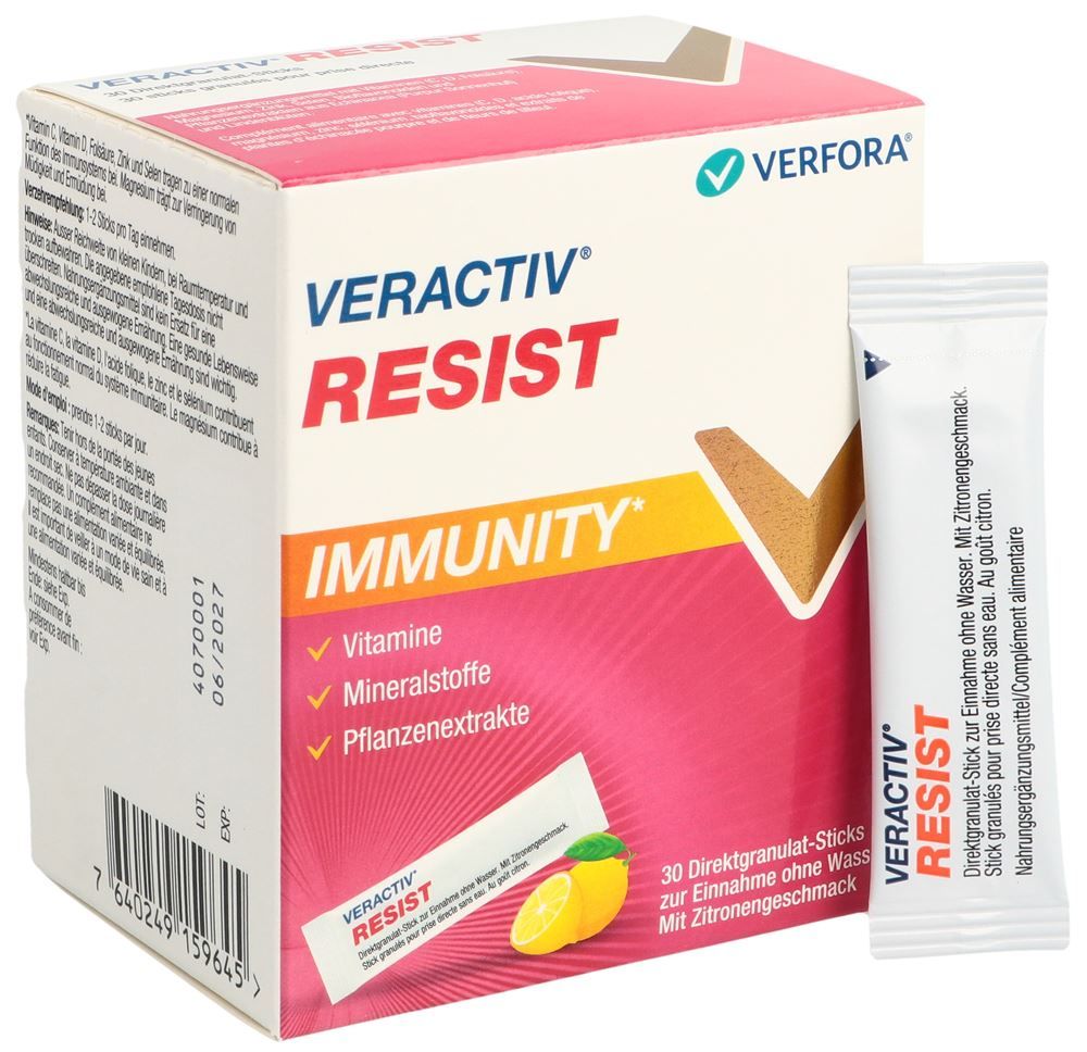 Veractiv® Resist Direct Sticks 30 pezzi