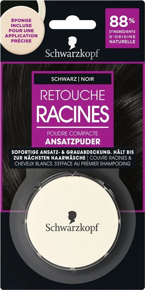 RETOUCHE RACINES Polvere da ricamo nera