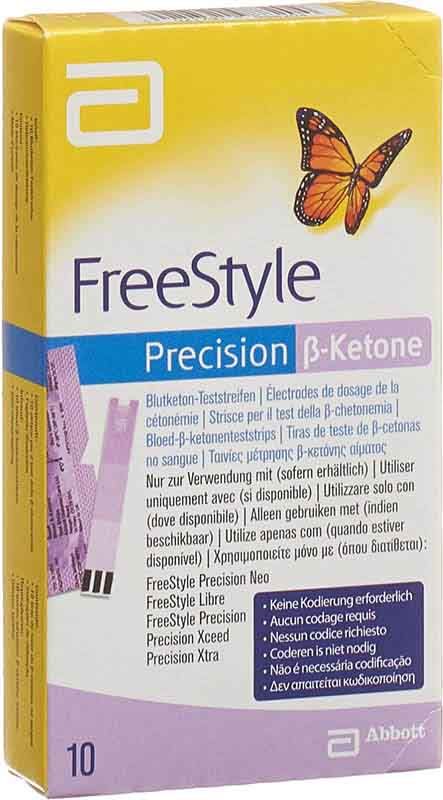 ABBOTT FREESTYLE Precision Ketone 10 Stück
