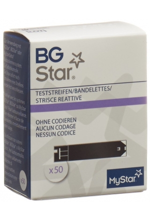 BGStar/ iBGSTAR MyStar Extra strisce reattive 50 pezzi