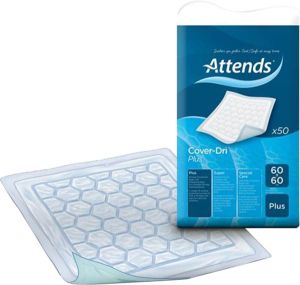 Attends Cover Dri Pads Plus 60x60cm Btl 50 pezzi