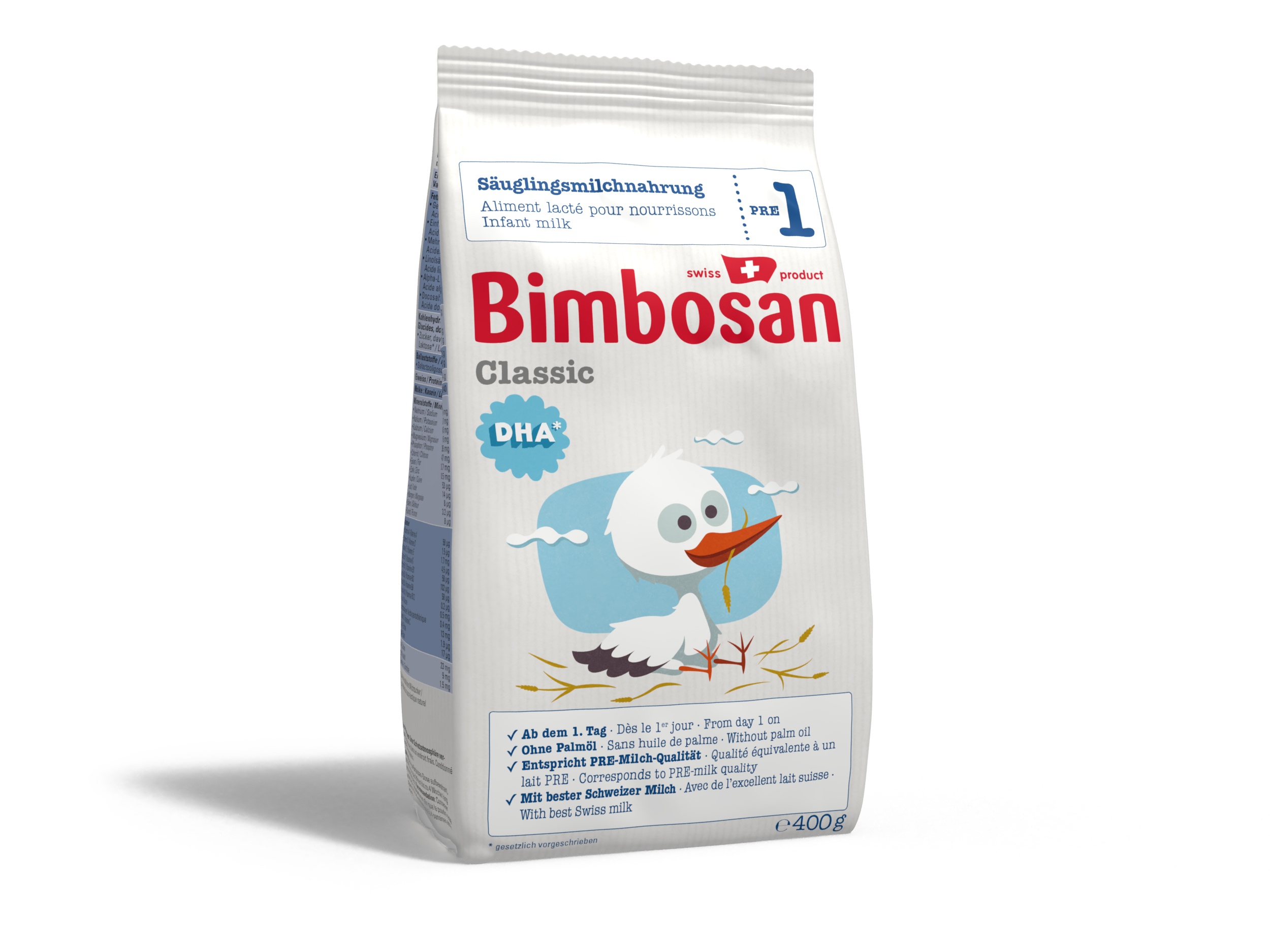 BIMBOSAN Classic 1 ricarica di latte per lattanti 400g