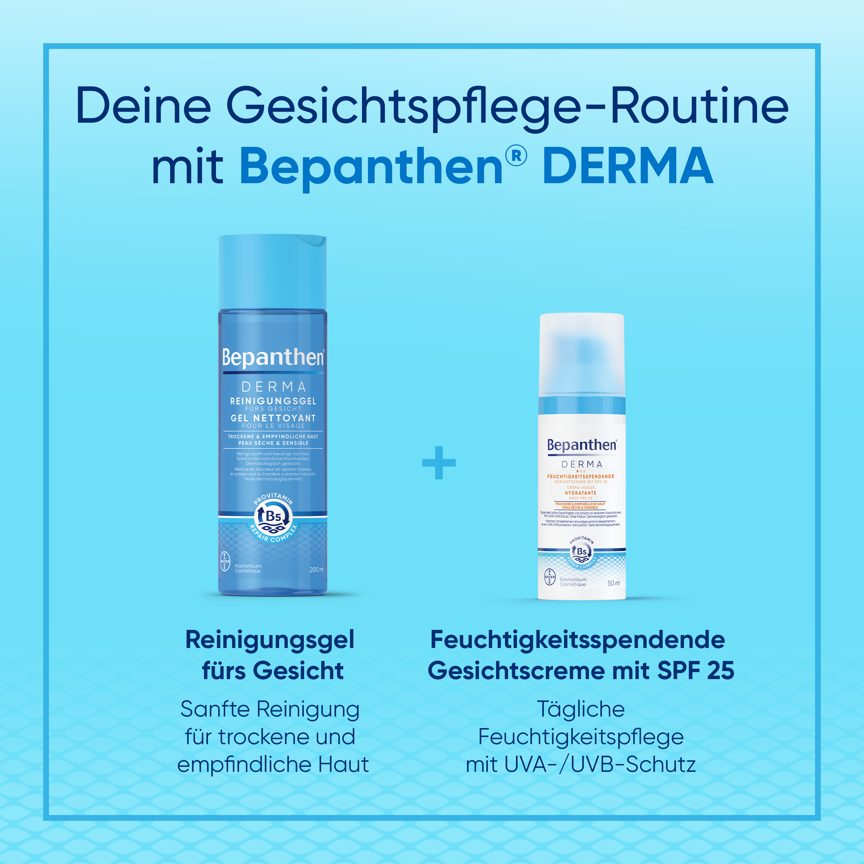 Bepanthen® Derma crema viso idratante SPF25 50ml