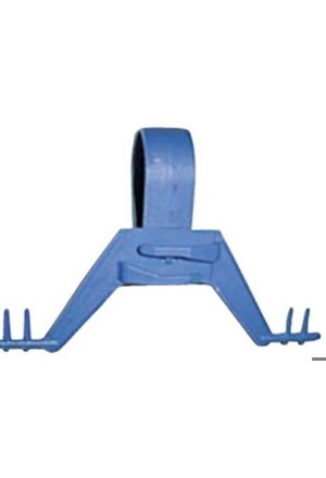 DANSAC porta sacchetto per urina in plastica blu per 420-00