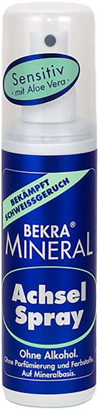 BEKRA MINERAL Deodorante per ascelle sensibili Spr 100ml