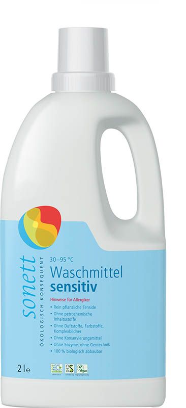 Sonett detergente sensibile 30°-95°C Fl 2lt