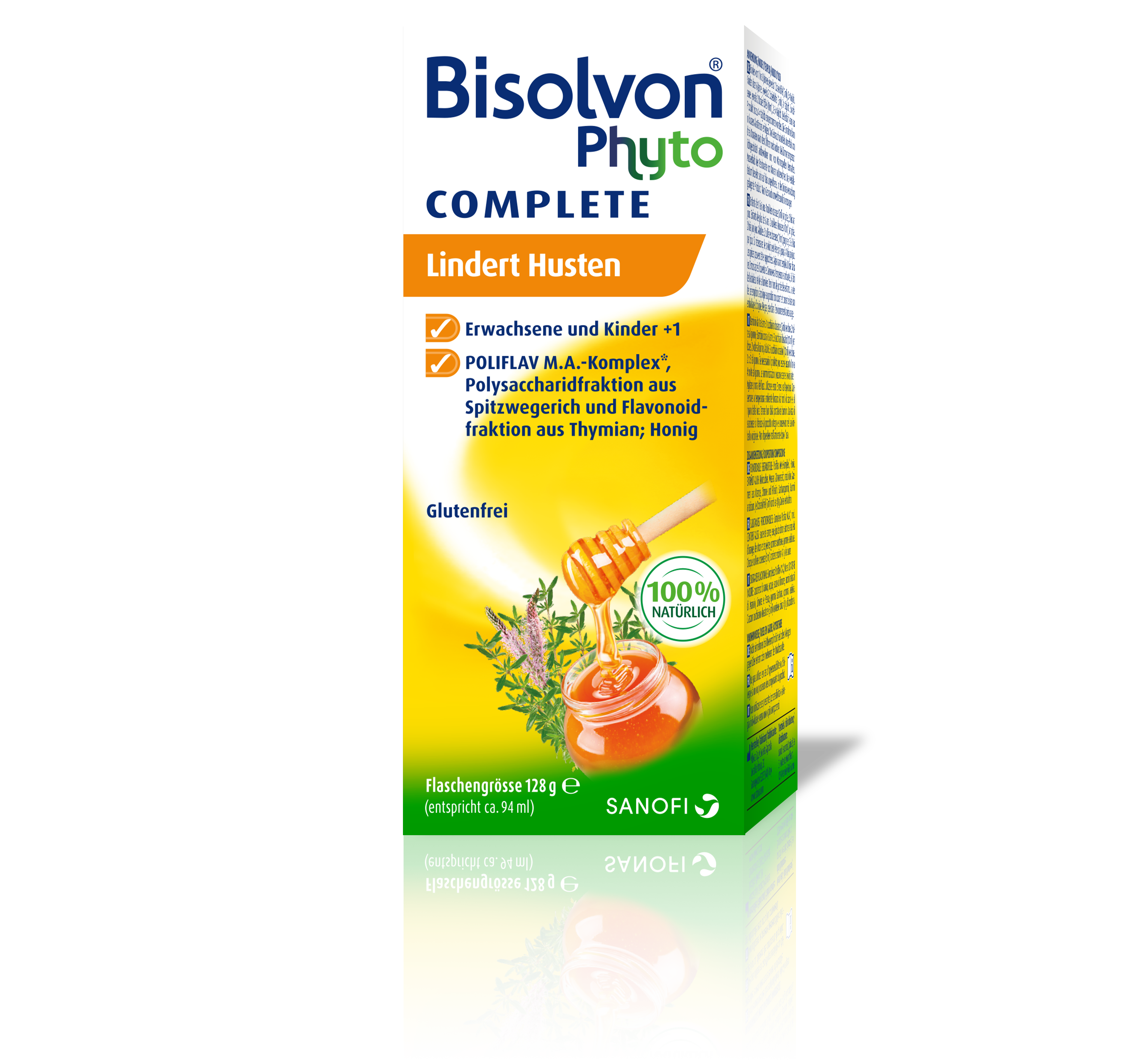 Bisolvon® Phyto Complete sciroppo per la tosse flacone 94ml