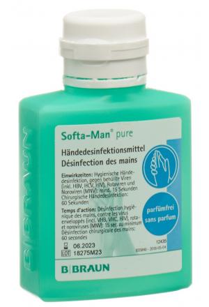 Softa-Man disinfettante mani puro alcolico senza profumo 100 ml