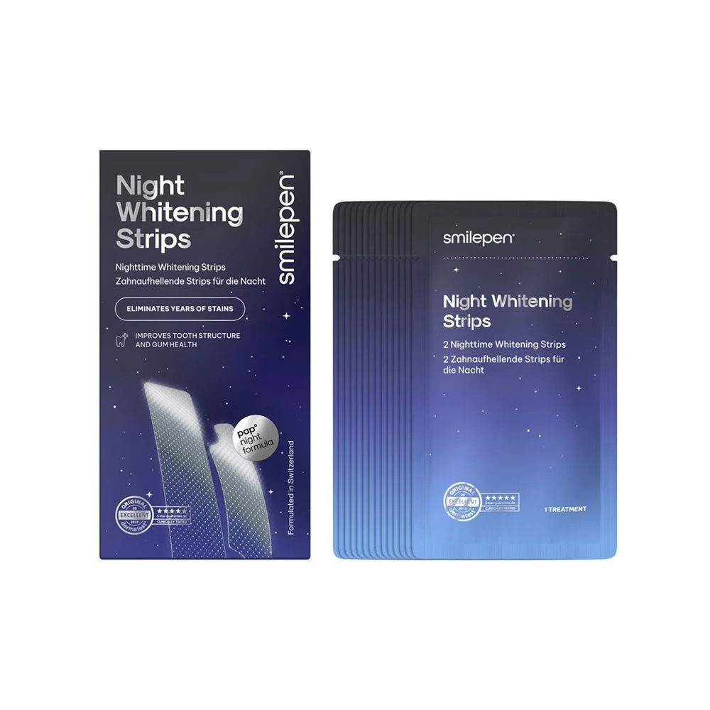 smilepen Strisce sbiancanti notturne 10 x 2 pezzi