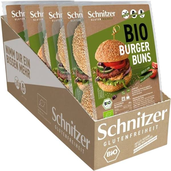 Panini per hamburger biologici Schnitzer 5 x 250 g