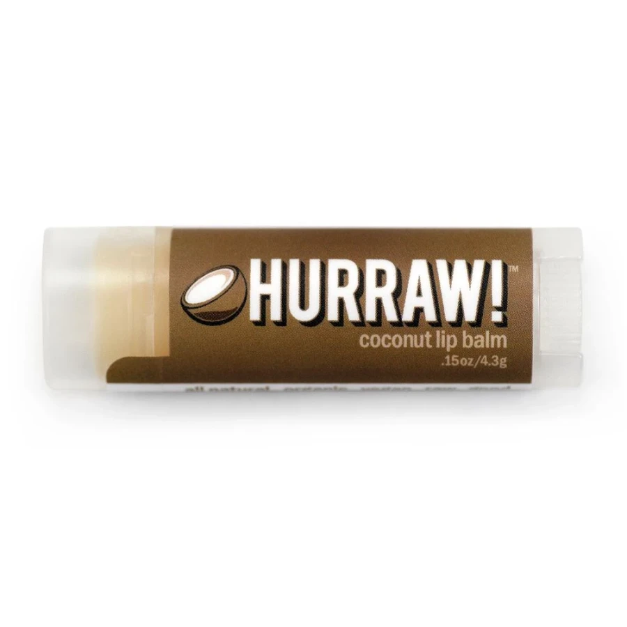 Balsamo per le labbra HURRAW al cocco 4,3 g
