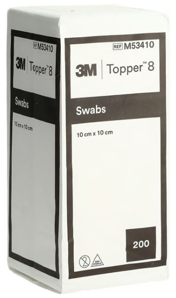 Topper 8 NW Kompr 10x10cm non sterile (n) 200 pezzi