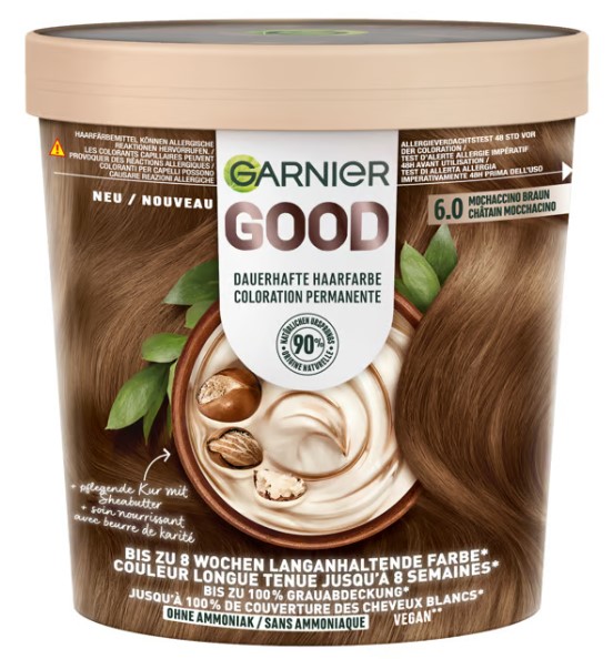 Garnier GOOD Colour perm 6.0 Mochaccino Brown Tb