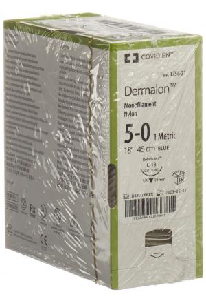 DERMALON 45cm blu 5-0 C-13 36 pezzi