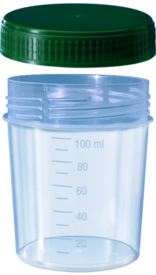 Becher Sarstedt per urine con tappo a vite