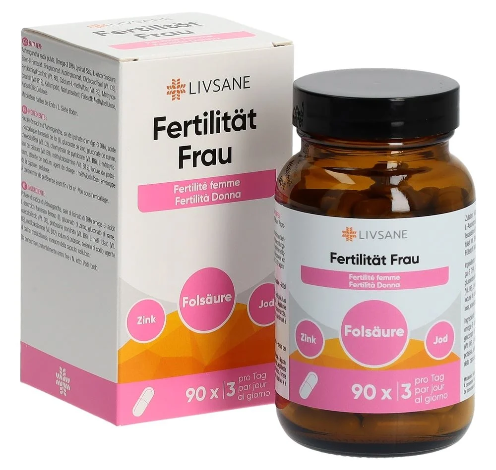 Livsane Fertility Woman Capsule di vetro 90 Capsule