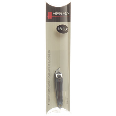 Taglia cuticole Herba in acciaio inox