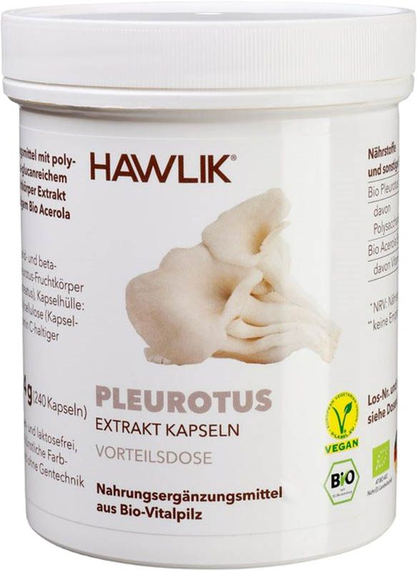 HAWLIK Estratto di Pleurotus Capsule 240 Capsule