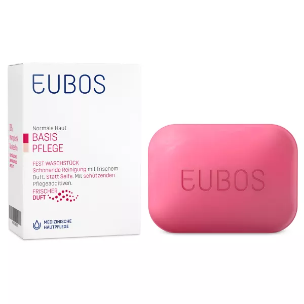 Sapone Eubos saldamente profumato rosa 125g
