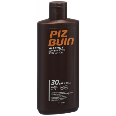 Piz Buin Lozione antiallergica SF 30 200ml