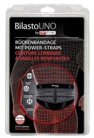 Supporto per la schiena Bilasto Uno S-XL con cinghie di alimentazione
