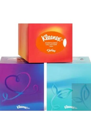 Fazzoletti cosmetici Kleenex Collec Trio 3 veli bianco 12 x 48 pezzi