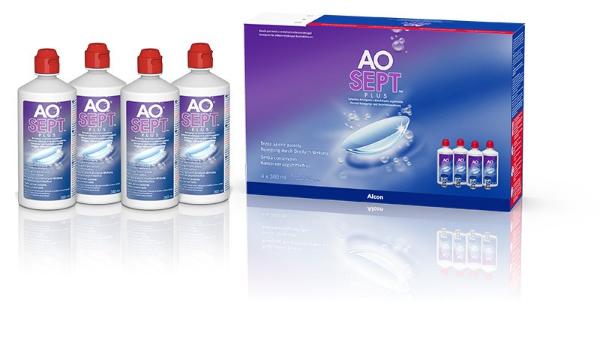 Aosept Plus liquido 4x 360ml