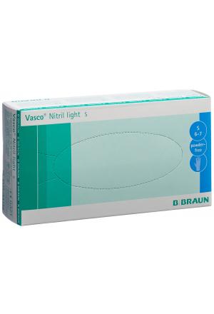 Guanti da esplorazione Vasco Nitrile Light S senza lattice, non polverizzabili 100 pz.