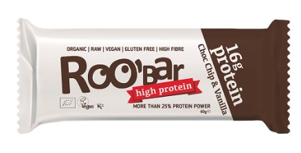 Barretta proteica ROOBAR Choco Chip 60g