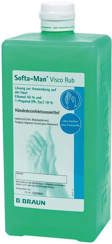 SOFTA-MAN VISCORUB Disinfettante per mani Fl 1000ml