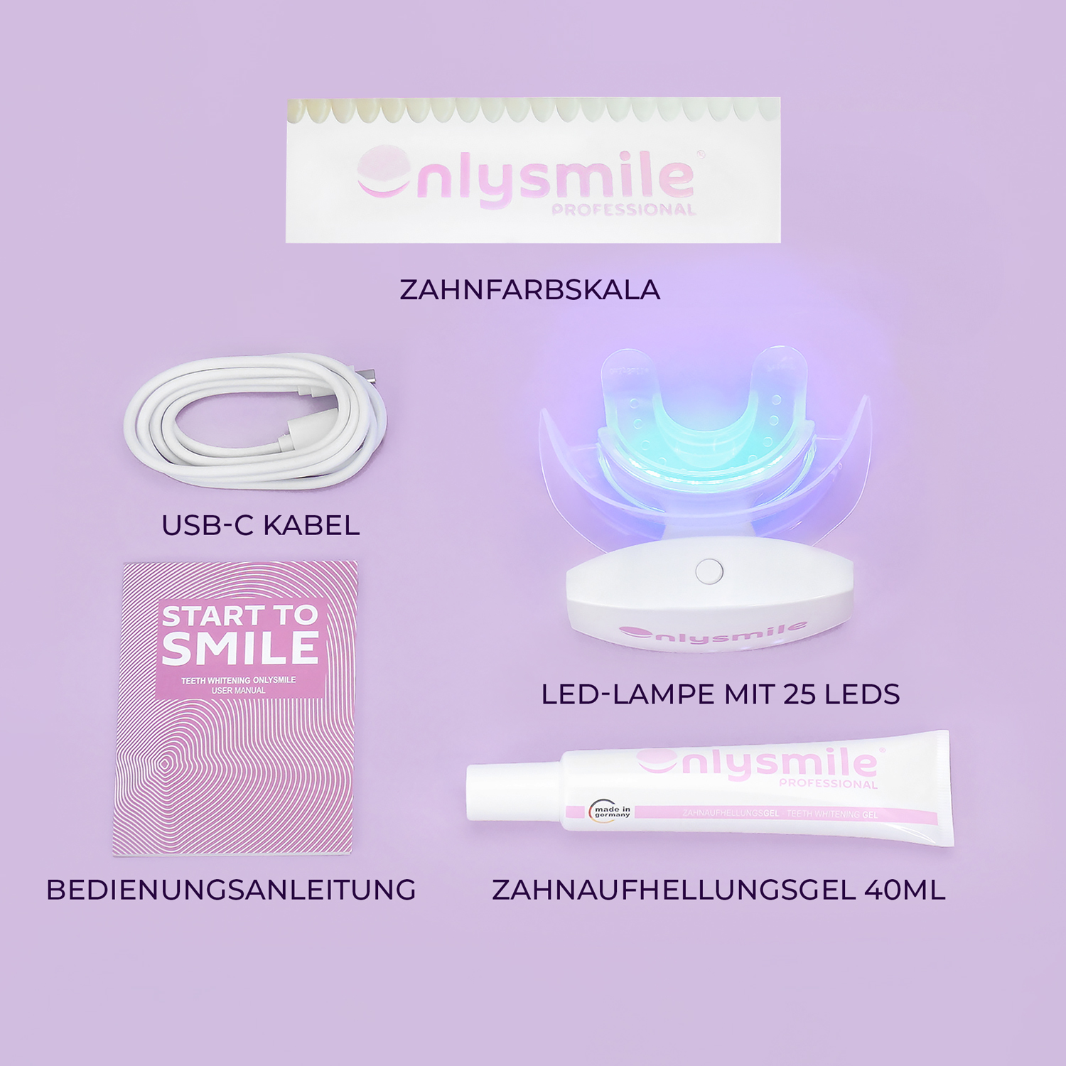 Set per lo sbiancamento dei denti OnlySmile