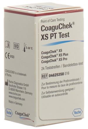 Strisce reattive Coaguchek XS PT 24 pezzi