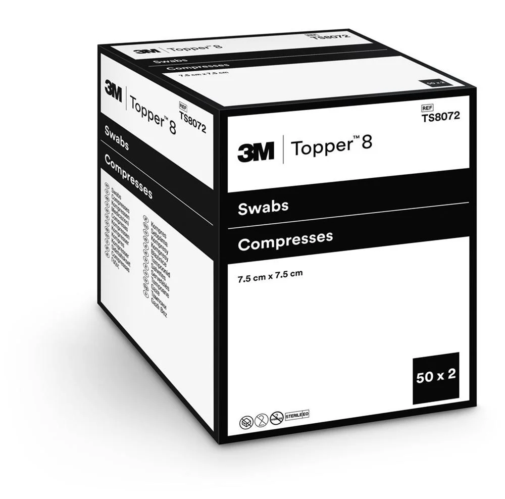 Topper 8 NW Kompr 7,5x7,5cm ster (n) 100 pezzi