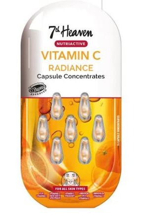 7TH HEAVEN Caps Conc Nutriact Vit C Radiance 7 pezzi