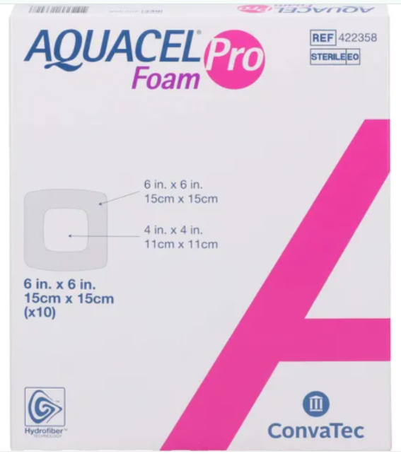 AQUACEL Schiuma Pro 15x15cm 10 pezzi