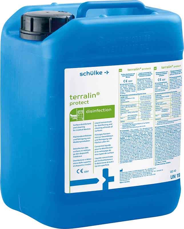 TERRALIN Protect bombola per la disinfezione delle superfici 5lt