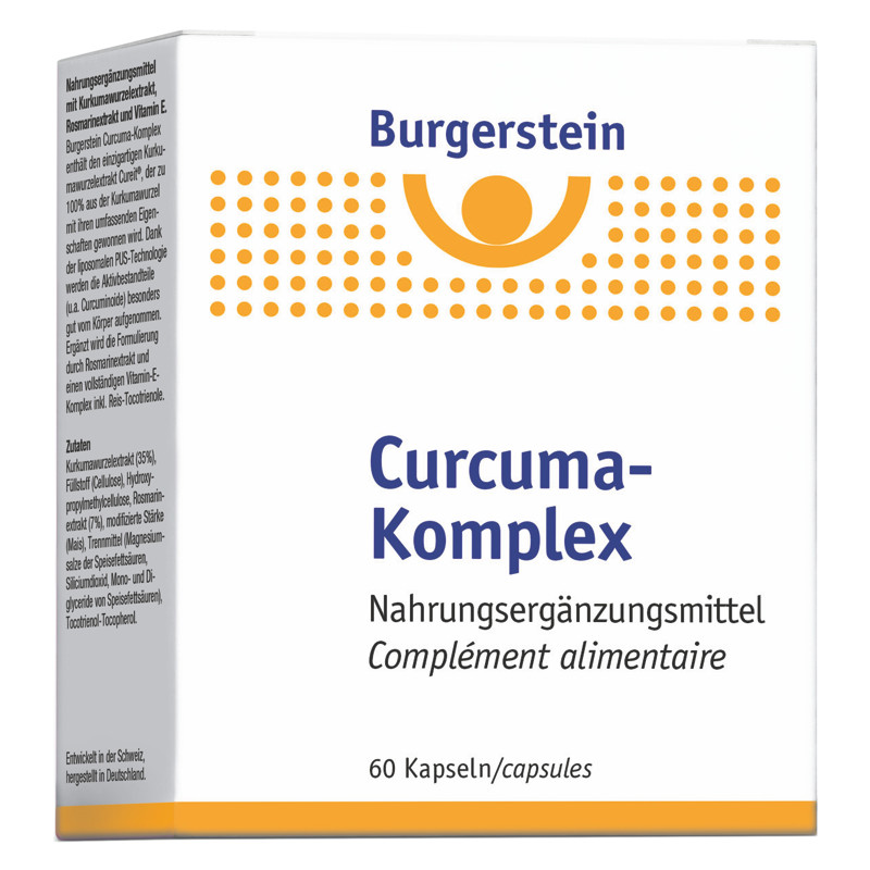 BURGERSTEIN Curcuma Complex Capsule 60 Capsule
