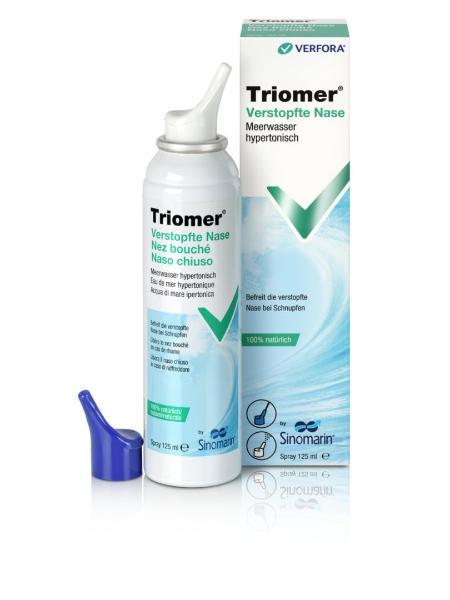 Triomer Verstopfte Nase Spray hypertonisch 125ml