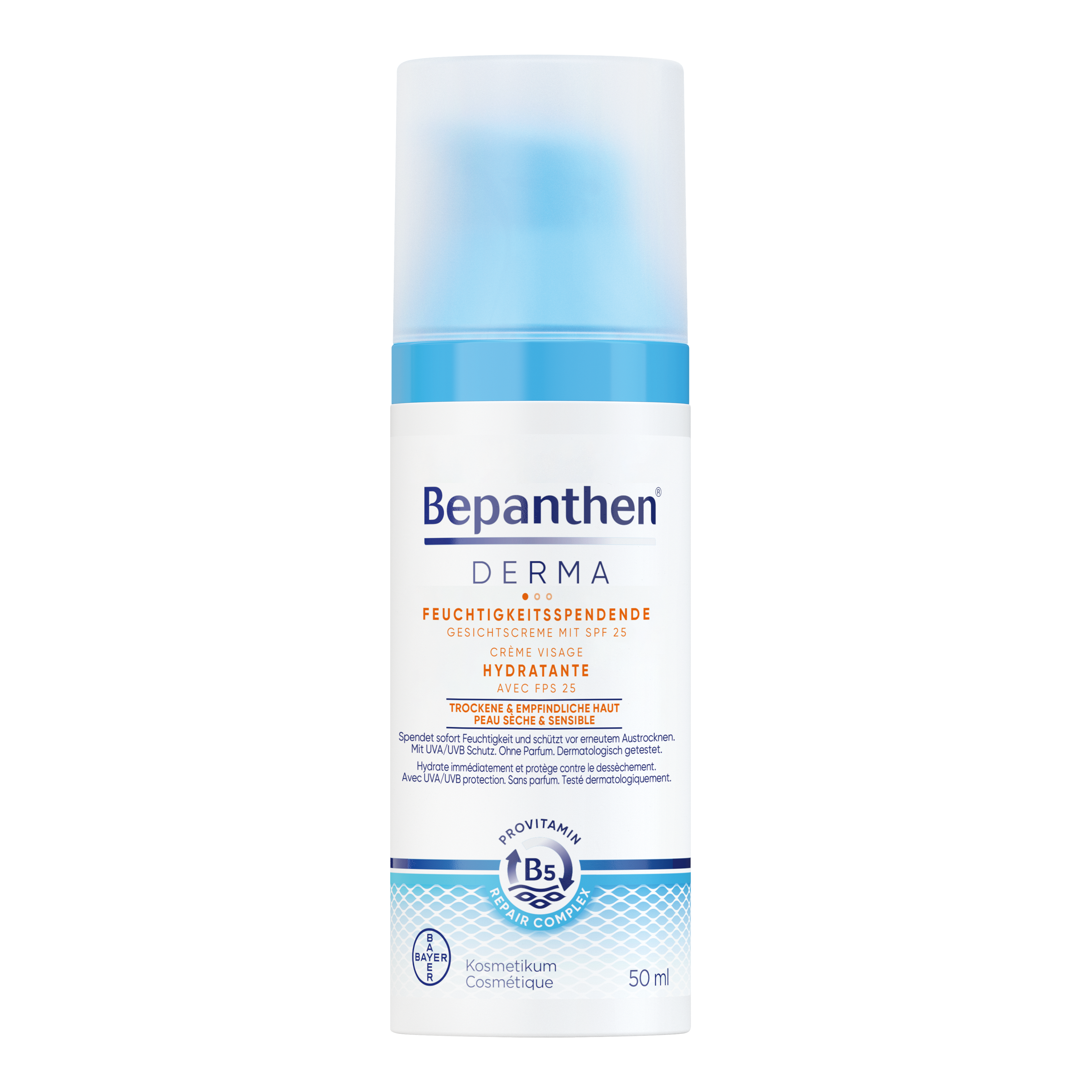 Bepanthen® Derma crema viso idratante SPF25 50ml
