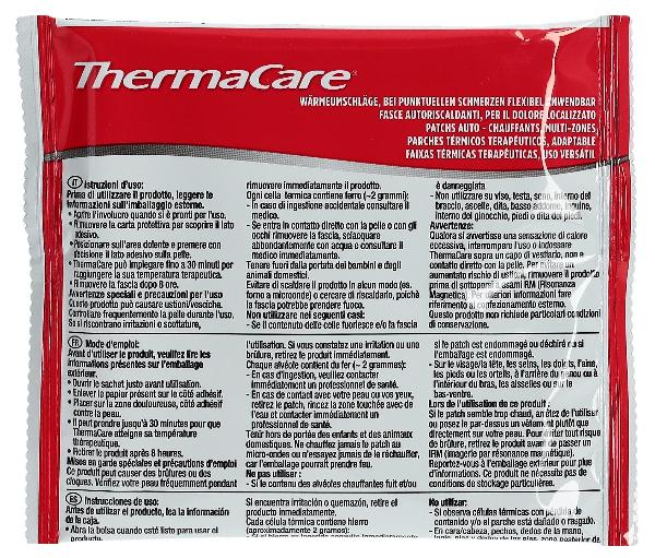 Cuscinetti termici ThermaCare® per dolori localizzati 3 pezzi
