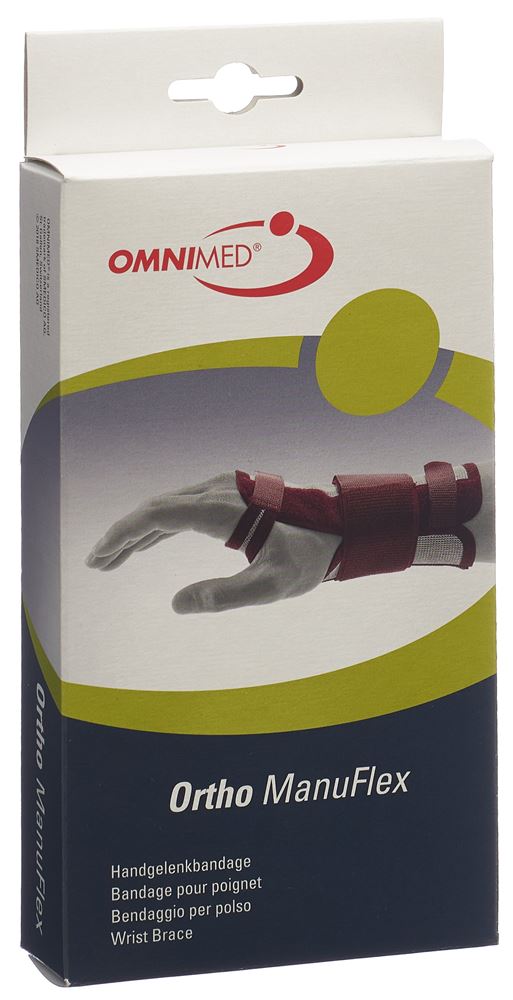 OMNIMED Ortho Manu Flex Polso S 22cm sinistro nero
