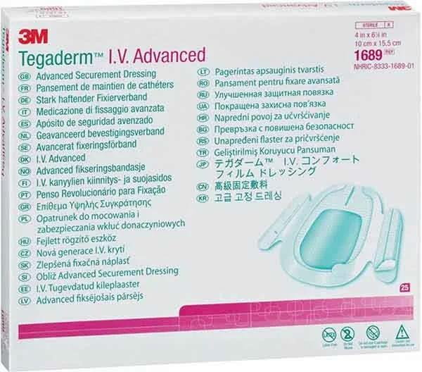 3M TEGADERM IV Advanced 10x15,5 cm (n) 25 pezzi