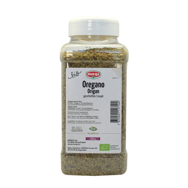 MORGA Spezia Origano tagliato biologico Ds 225g
