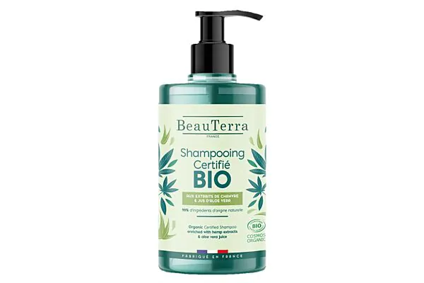 BeauTerra Shampoo Canapa e Aloe Vera Biologico 750ml