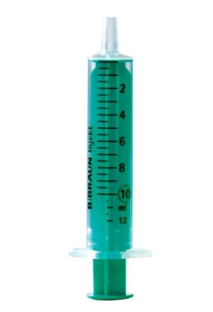B. BRAUN Injekt 10ml Next Gen Design 100 pezzi