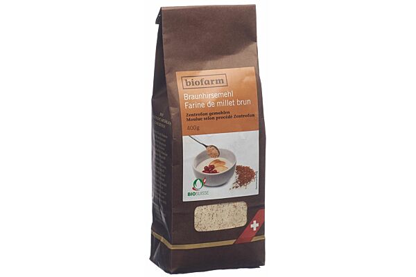 Biofarm Farina di miglio bruno CH Bud Btl 400g