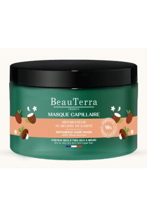 BeauTerra maschera per capelli riparatrice vaso 250ml